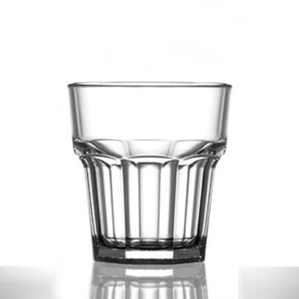 Kunststoffglas Whiskybecher 200ml | PC | 2-er Set