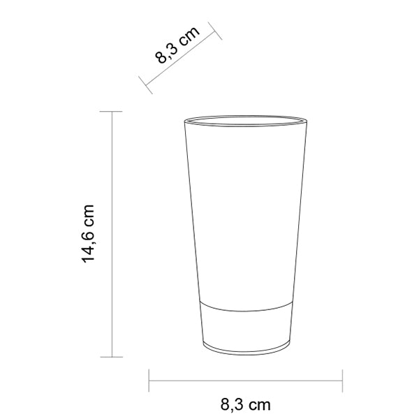 Kunststoffglas Bierglas Longdrink Matera M | 6-er Set