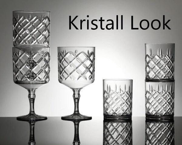 Kunststoffglas Kristall Hi-ball 0,3L | 2-er Set