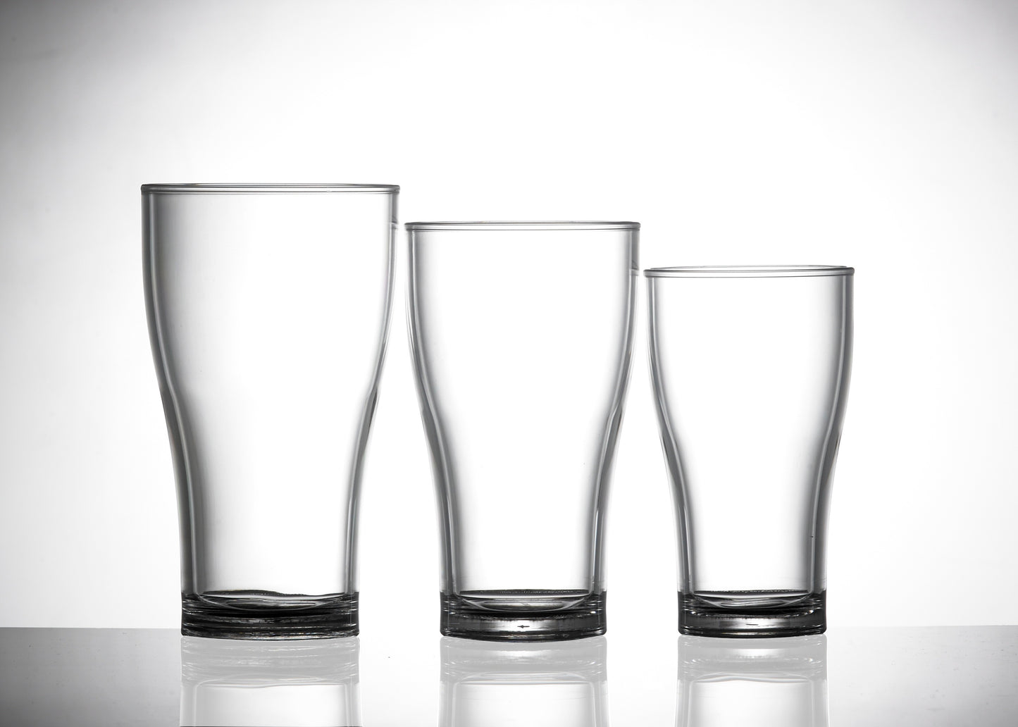 Kunststoffglas Bierglas | Allrounder 0,2L | 6-er Set