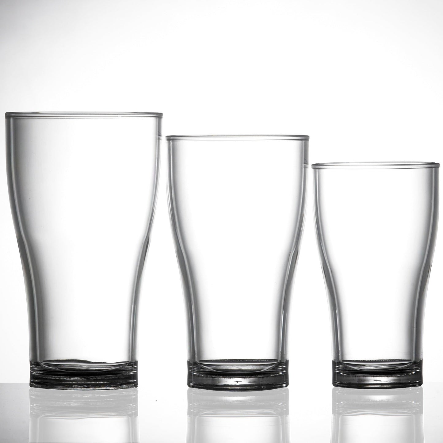 Kunststoffglas Bierglas | Guiness Allrounder 0,2L | 6-er Set