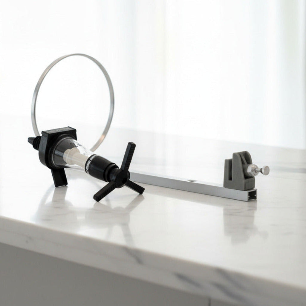 BARCRAFTERS Flaschenhalter für Wandmontage | rund | für 3,0l Flaschen