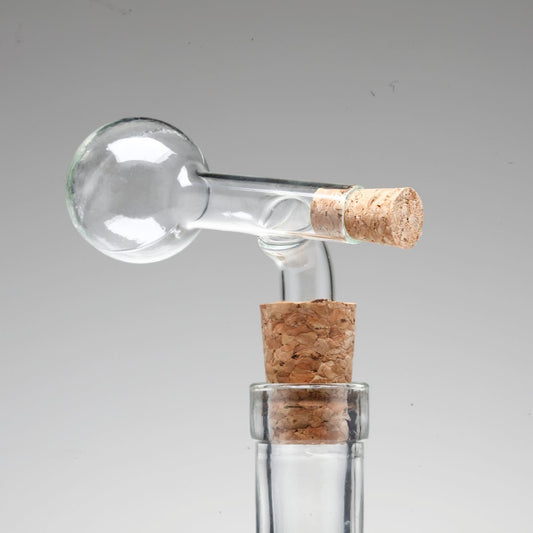Glaskugel-Dosierer | mit Naturkorken