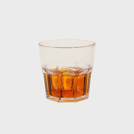 Kunststoffglas Whiskybecher Rüscherl | 8-er Set