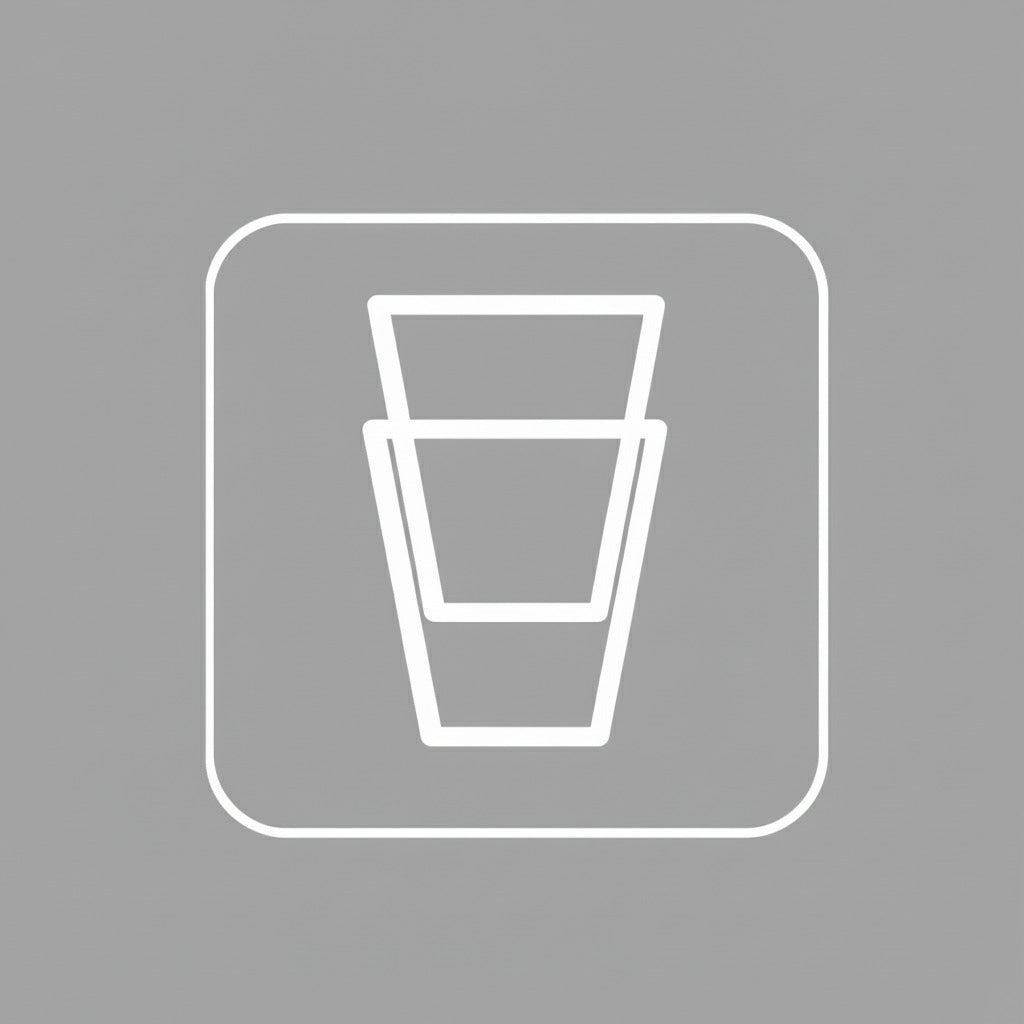 Kunststoffglas Kristall | Gin Glas Kelch | 2-er Set