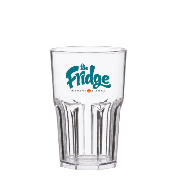 Kunststoffglas Cocktailbecher Granity klar 0,3L | Caipybecher