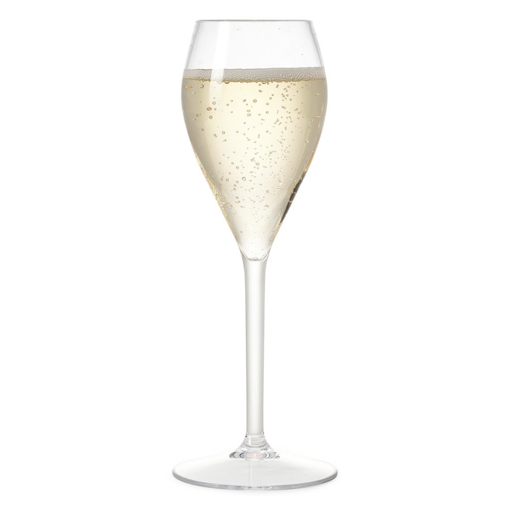 Kunststoffglas Champagnerglas Mira petit 0,1L | 2-er Set