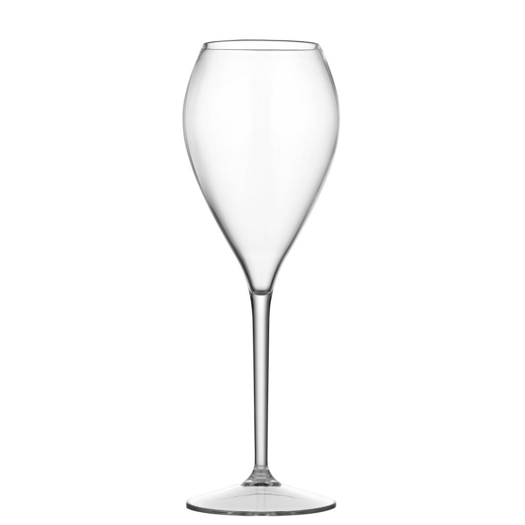 Kunststoffglas Champagnerglas Mira grand 240ml | 2-er Set