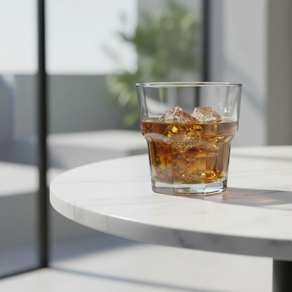 Kunststoffglas Whiskybecher 200ml | PC | 2-er Set