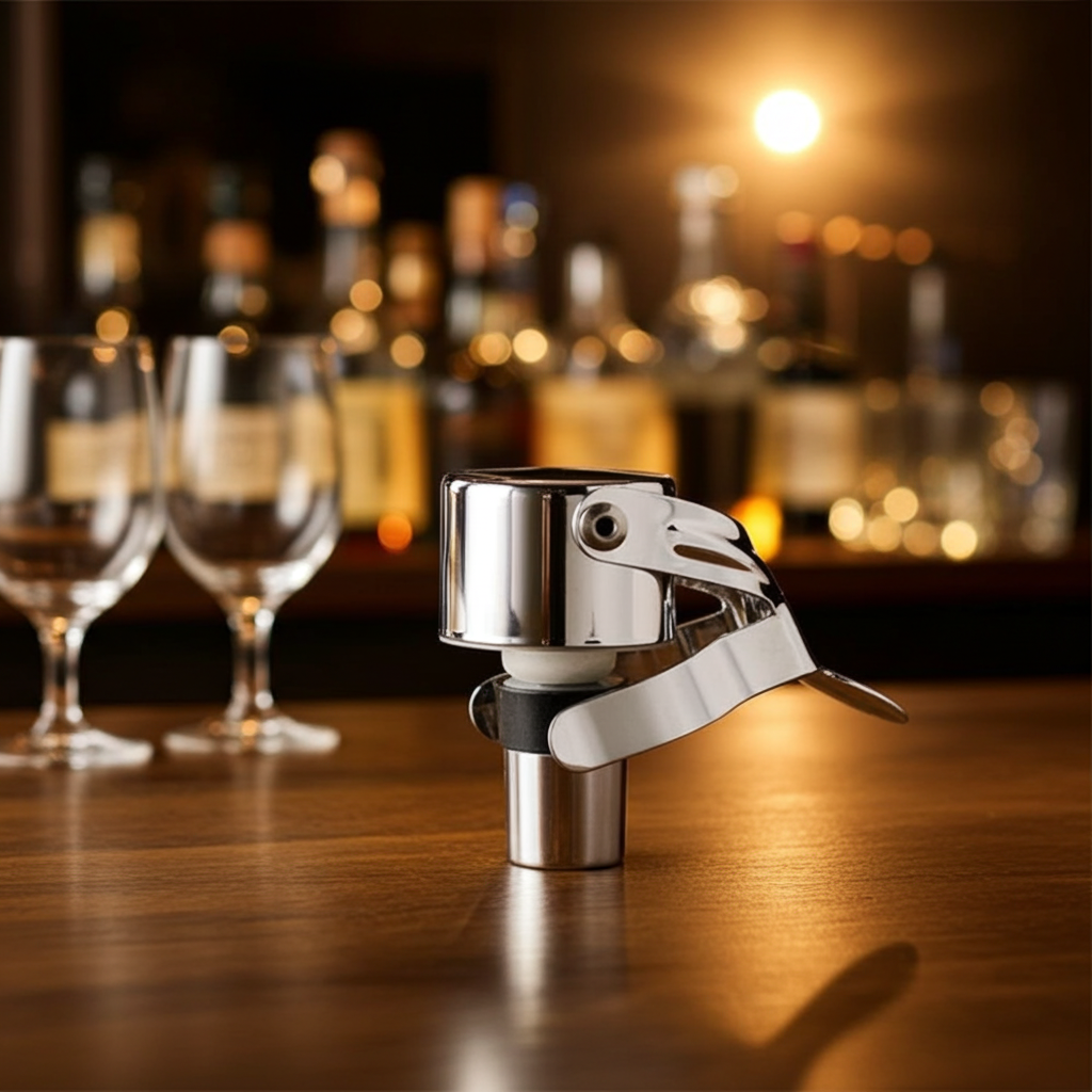 Sekt-| Champagnerverschluss Supercap Pro  | 2-er Set