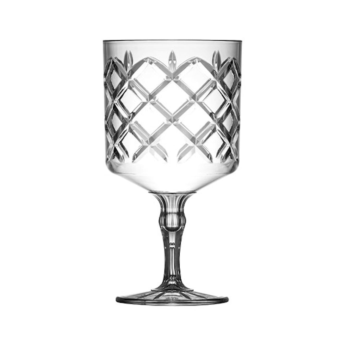 Kunststoffglas Kristall |  Gin Glas Kelch | 2-er Set