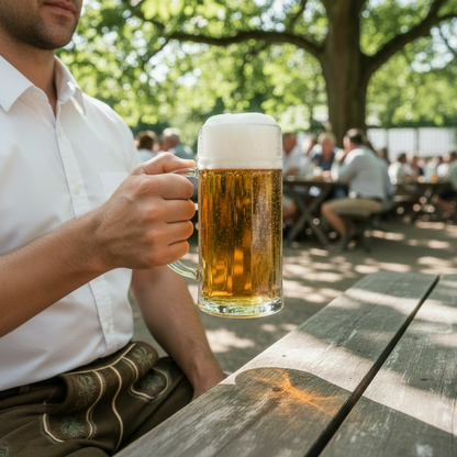 Kunststoffglas Bierkrug Isar Seidl Bierglas 0,5L |  2-er Set