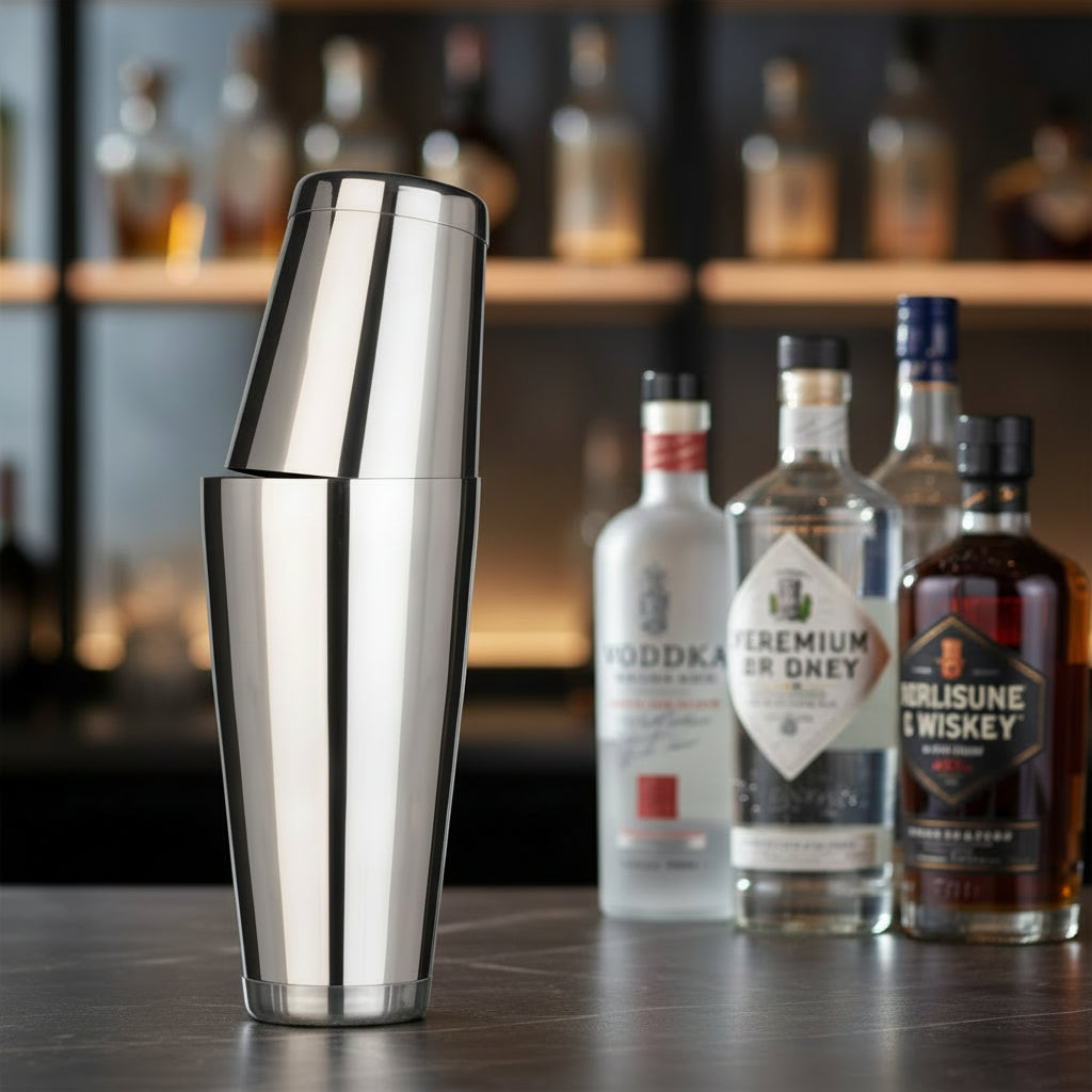 Tin-in-Tin Shaker | mit Bodenkappe