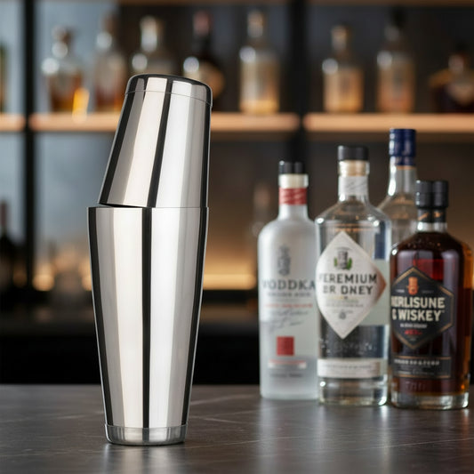 Tin-in-Tin Shaker | mit Bodenkappe