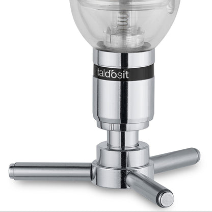 Dosierer 2cl mit Metall-Spindel | inkl. Wandhalterung