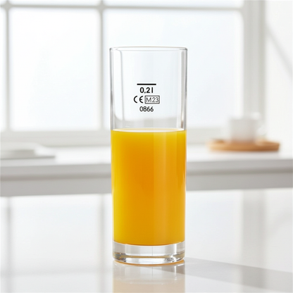 Kunststoffglas Bierglas Kölschstange | Longdrink inkl. CE Eichung 0,2L