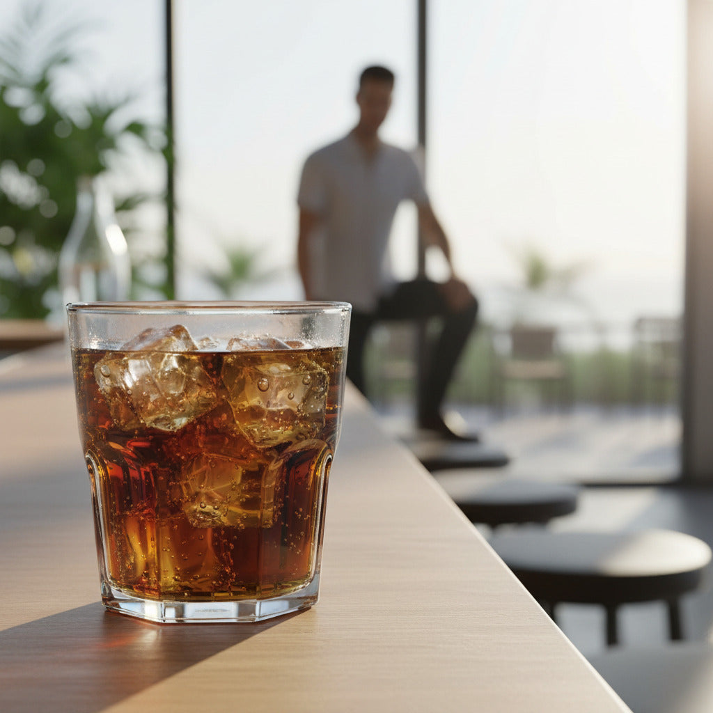 Kunststoffglas Whiskybecher Rüscherl | 8-er Set