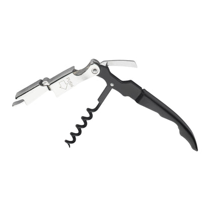 Kellnermesser Coutale | Edelstahl schwarz | Push