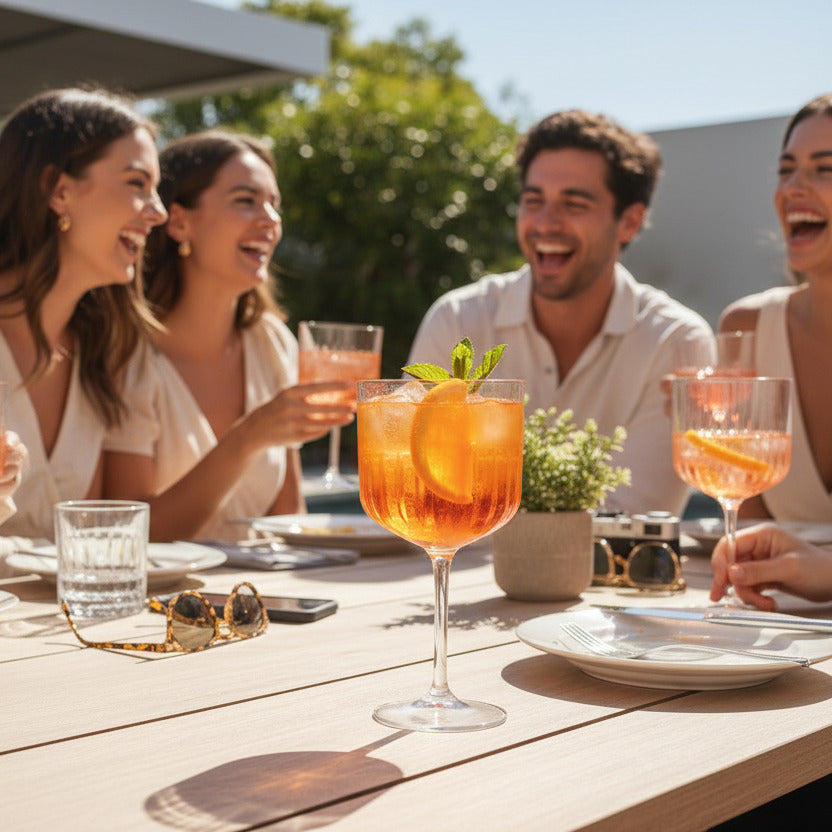 Kunststoffglas Longdrink Kelch Milano Gin |  2-er Set