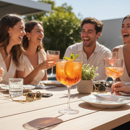Kunststoffglas Longdrink Kelch Milano Gin |  2-er Set