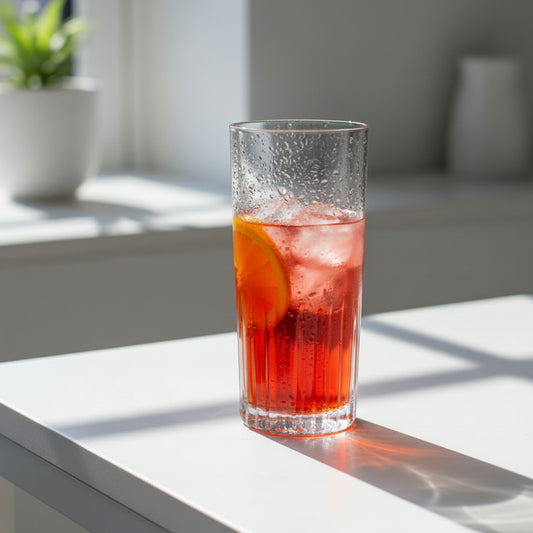 Kunststoffglas Longdrink Riva mit Schliff | im 2-er Set
