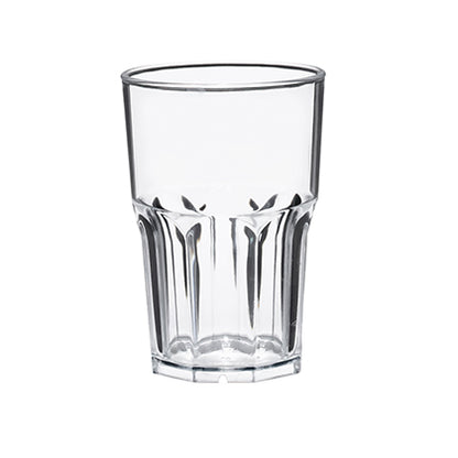 Kunststoffglas Cocktailbecher Granity klar 0,3L | Caipybecher