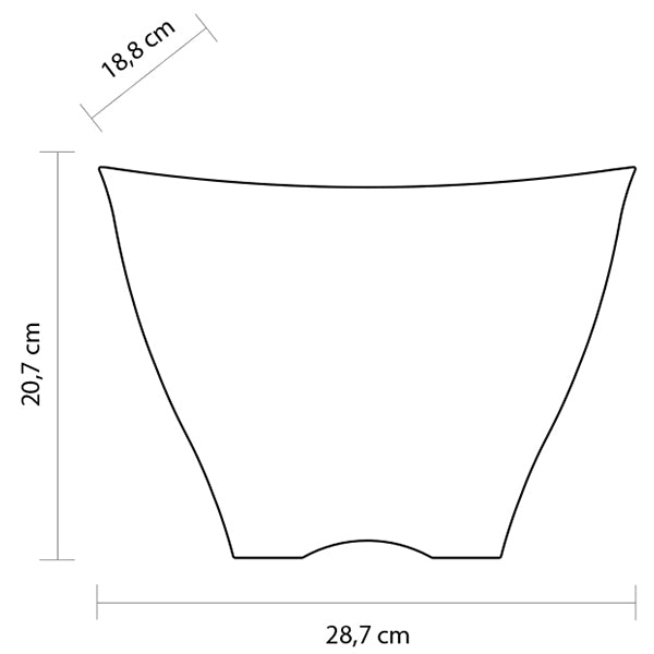 Flaschenkühler ICE small | satinierte Optik