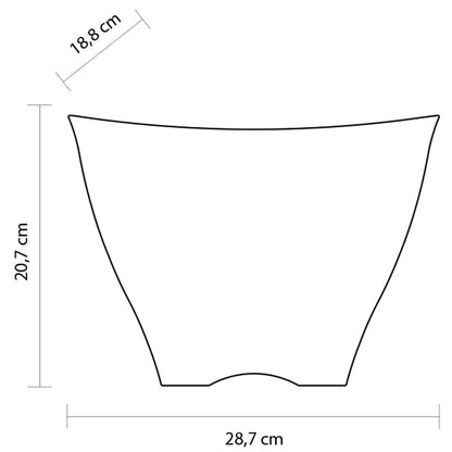 Flaschenkühler ICE small | satinierte Optik