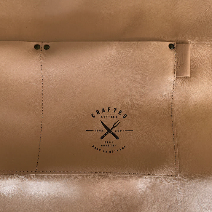 BARCRAFTERS Barschürze Leder | Farbe Nude