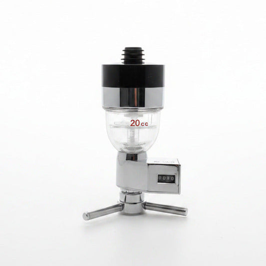 Dosierer KB 10 in 2 cl mit Zählwerk und Halterung Premium