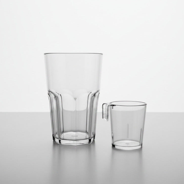 Kunststoffglas - Hanging Bomb Shot - 4-er Set
