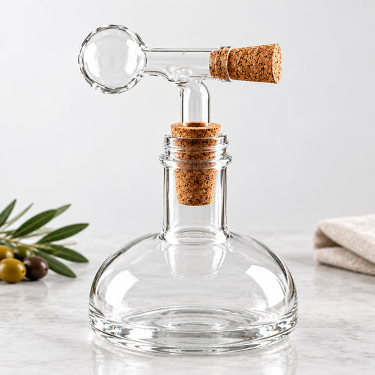 Glaskugel-Dosierer BARCRAFTERS | mit Naturkorken