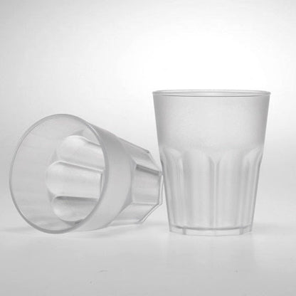 Kunststoffbecher Rox satiniert  0,2L PP | 8- er Set