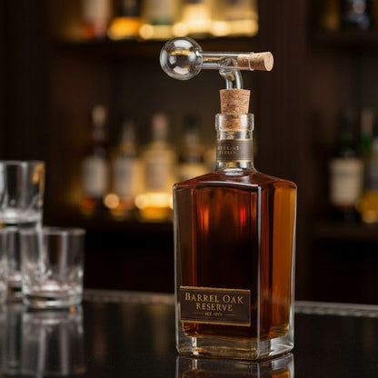 Glaskugel-Dosierer BARCRAFTERS | mit Naturkorken