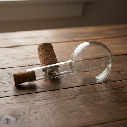 Glaskugel-Dosierer BARCRAFTERS | mit Naturkorken