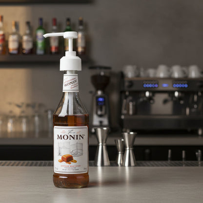 Siruppumpe aus Kunststoff | weiß