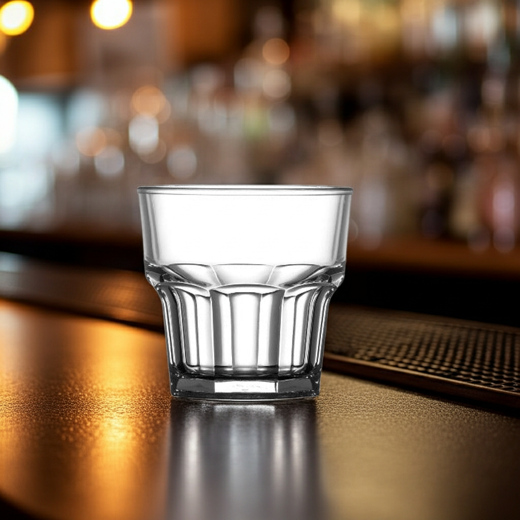 Kunststoffglas Whiskybecher 200ml | PC | 2-er Set