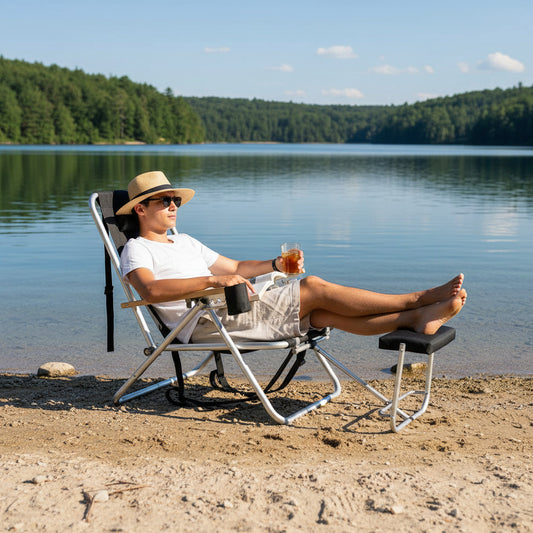 relaxPack – der einzigartige mobile Liegestuhl für Outdoor-Abenteuer