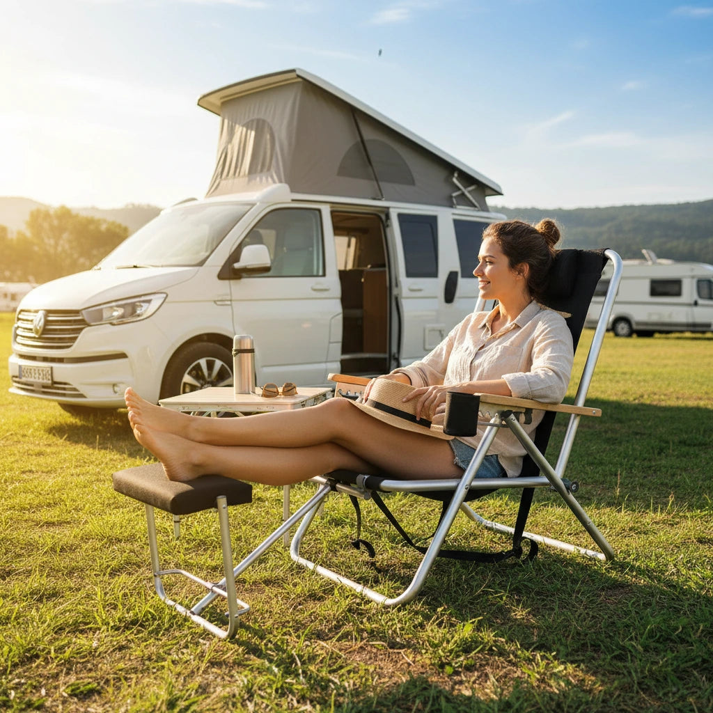 relaxPack – der einzigartige mobile Liegestuhl für Outdoor-Abenteuer