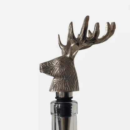 Weinverschluss Hirsch  | Metall | Universeller Verschluss