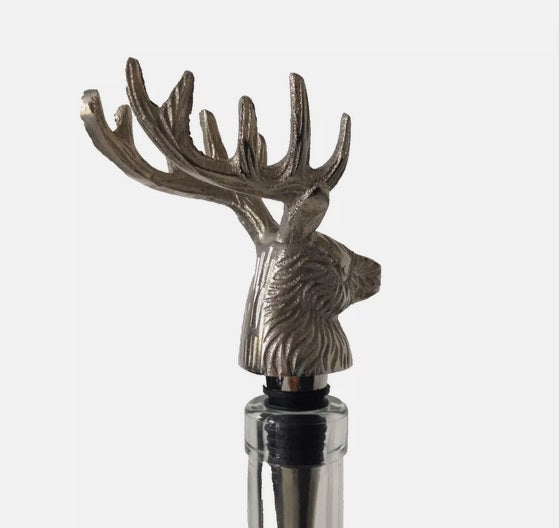 Weinverschluss Hirsch  | Metall | Universeller Verschluss