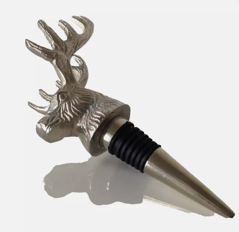 Weinverschluss Hirsch  | Metall | Universeller Verschluss