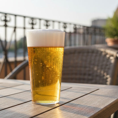 Kunststoffglas Bierglas Longdrink | Markierung 0,4L | 0,5L | 6-er Set