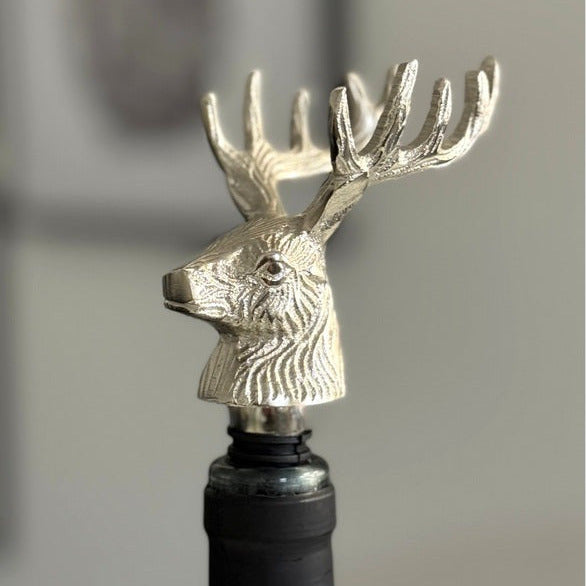 Weinverschluss Hirsch  | Metall | Universeller Verschluss