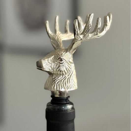 Weinverschluss Hirsch  | Metall | Universeller Verschluss