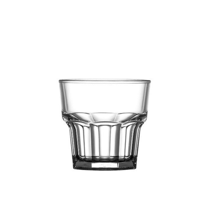 Kunststoffglas Whiskybecher 200ml | PC | 2-er Set