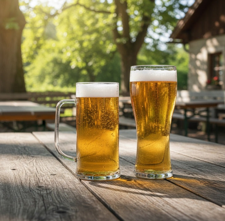 Kunststoffglas Bierglas Weizen | 0,5L | 2er Set