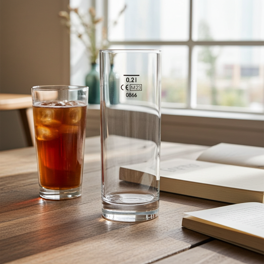 Kunststoffglas Bierglas Kölschstange | Longdrink inkl. CE Eichung 0,2L