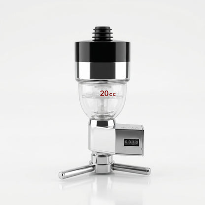Dosierer KB 10 in 2 cl mit Zählwerk und Halterung Premium