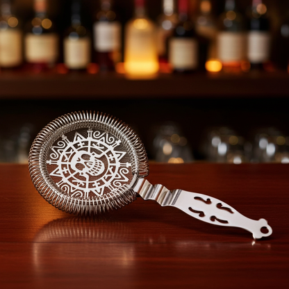 Barsieb Skull Strainer mit Totenkopf-Design | Edelstahl
